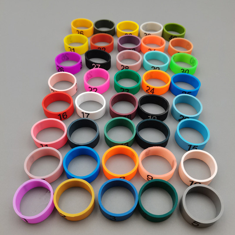 Wireless Microphone Digital Number Ring Recognition Silicone Ring Applicable Wired Microphone Collar Wallet Purse head with digital sticker-Taobao