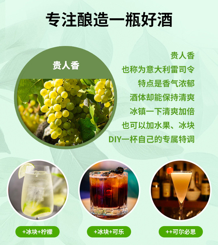 安享好物 安享E级葡萄酒-爱之湾甜白葡萄酒  