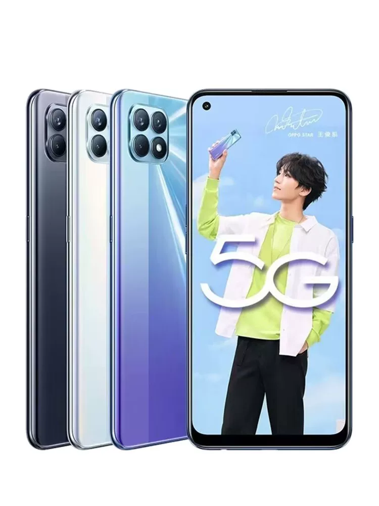 Oppo, умный мобильный телефон, 5G, поддержка функций всех стандартов сетевой связи, полноэкранный дисплей, Android