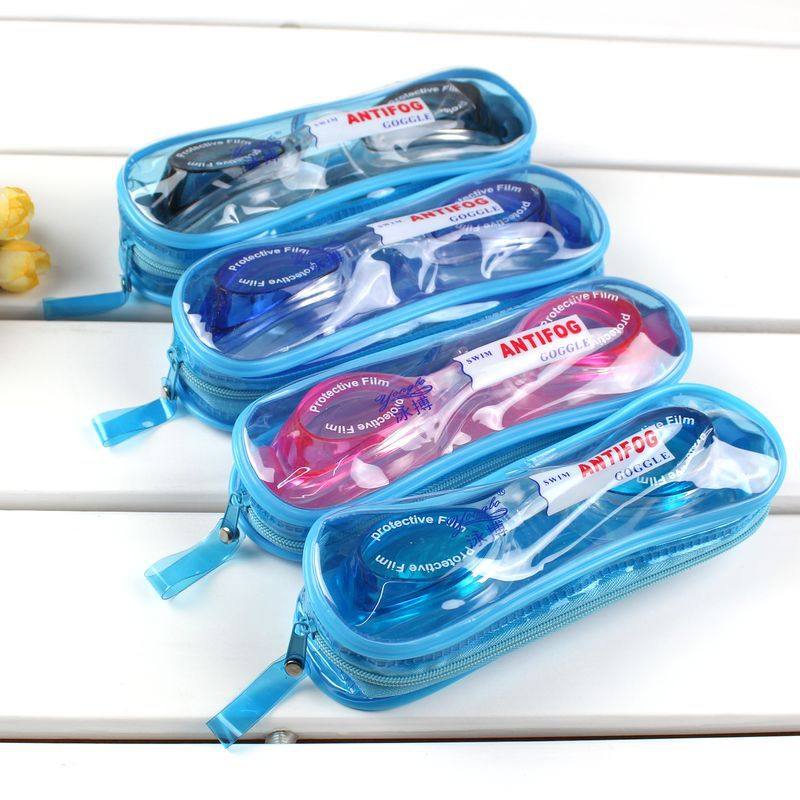 Hot explosions children's swimming goggles baby swimming glasses earplugs adult swimming goggles multicolor
