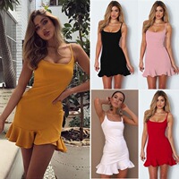 Sexy Strap Dress Women's Party Club Dresses Ladies Ladies Skin