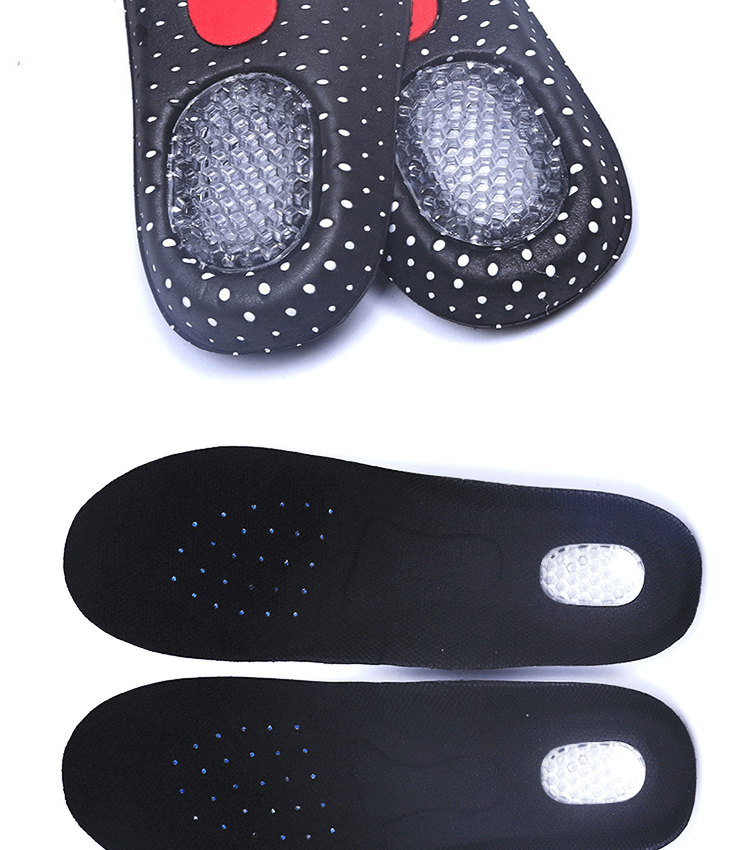 Hấp thụ sốc silicone đệm thể thao lót nam breathable mồ hôi dày mềm giày bóng rổ mùa xuân chạy lót lót giày tăng chiều cao