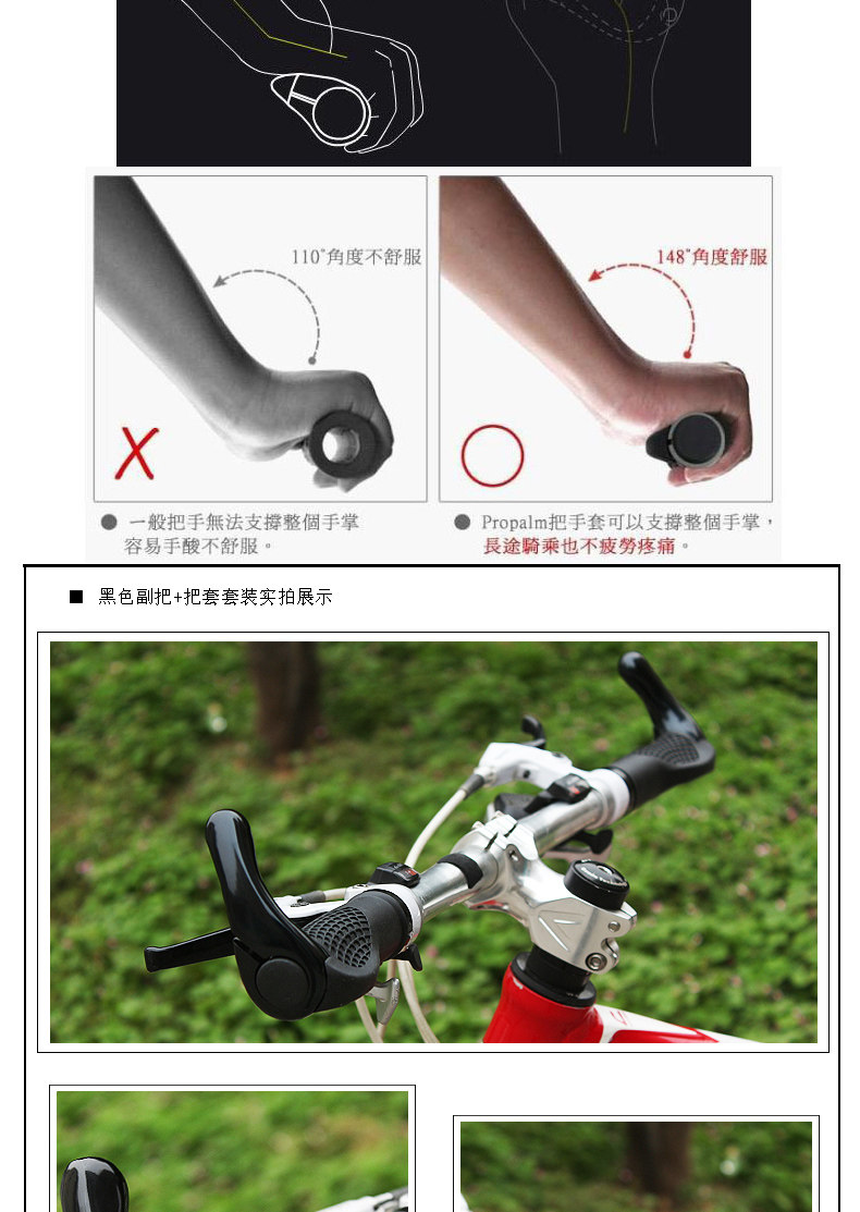 Poignées de vélo ROSWHEEL - Ref 2348577 Image 16