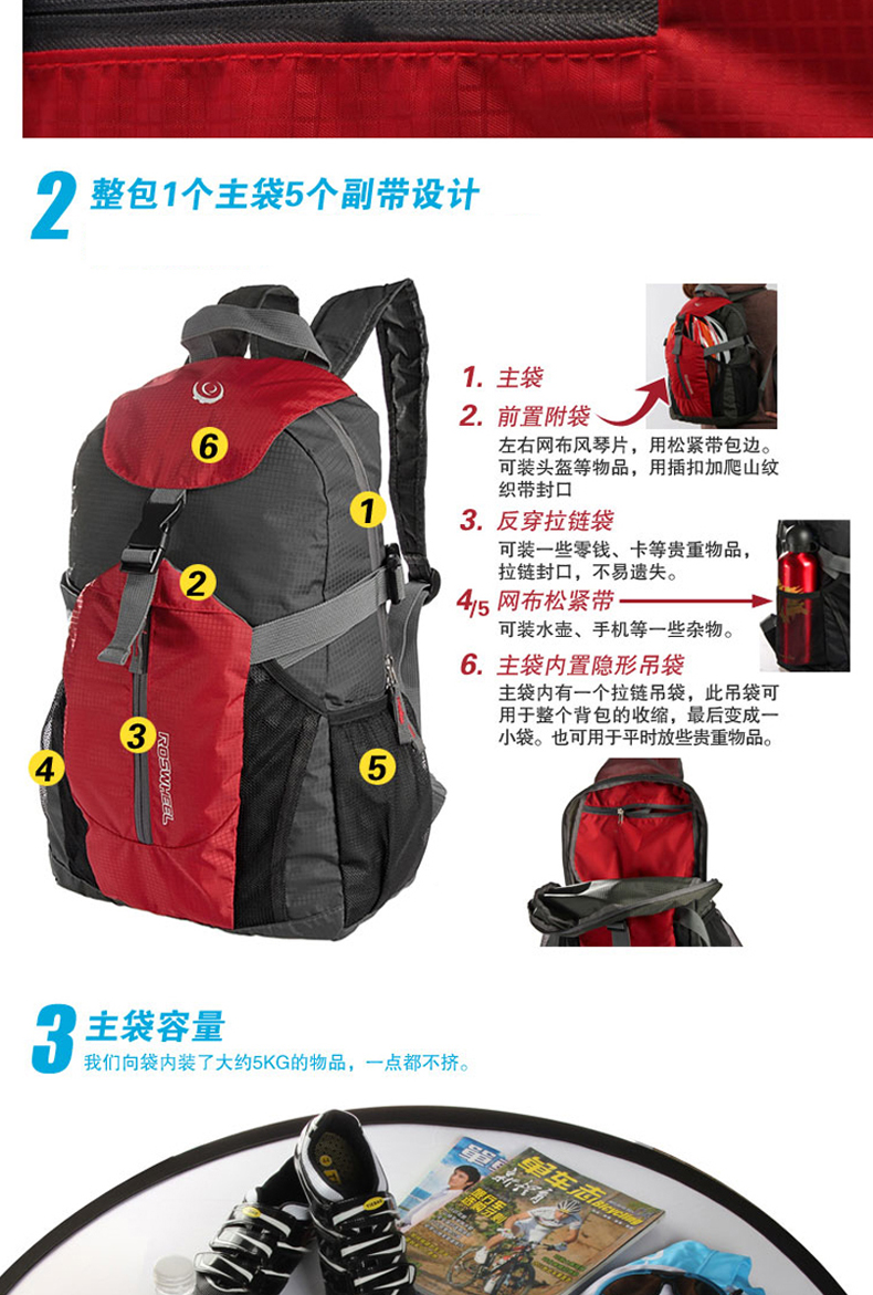 Sacoche pour vélo ROSWHEEL - Ref 2212532 Image 11