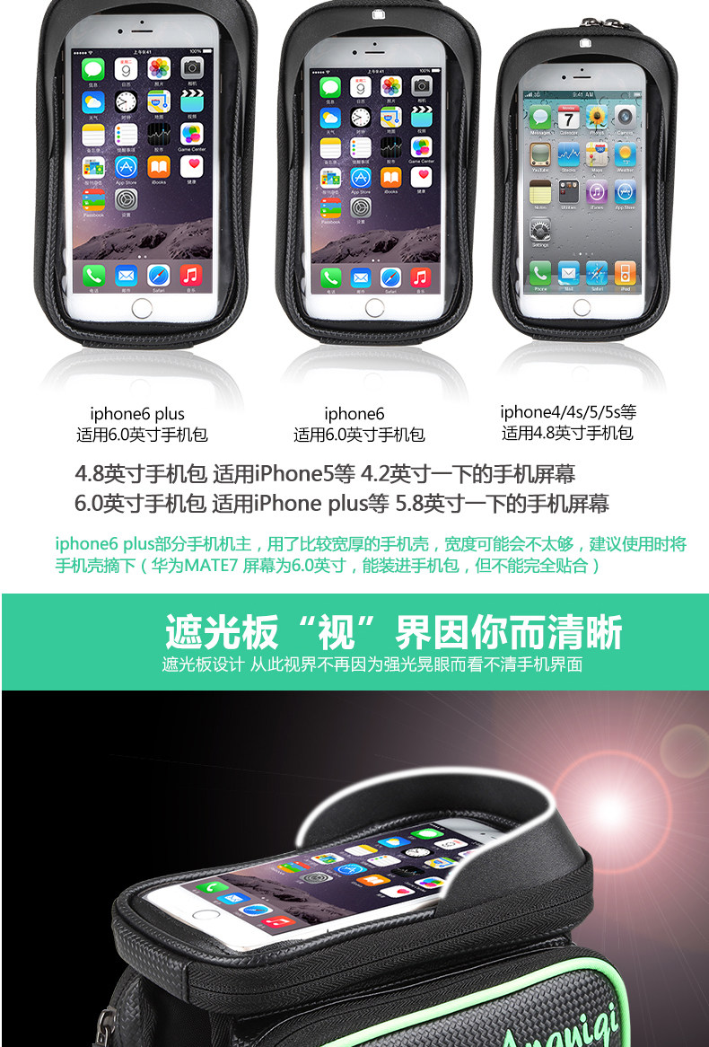 Sacoche pour vélo ANGUIQI - Ref 2212538 Image 12