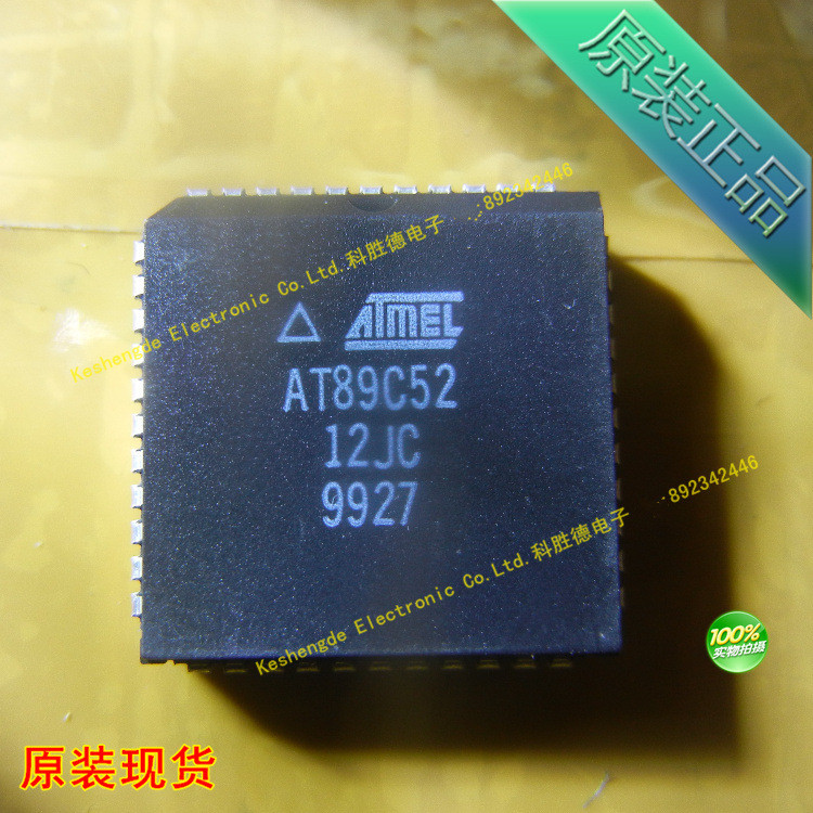 New original AT89C52-12JC PLCC44
