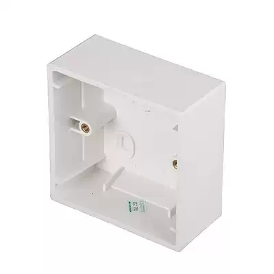 Hongyan 86 type Ming box open switch socket bottom box open wire box 86 type 4cm deepened thickening box