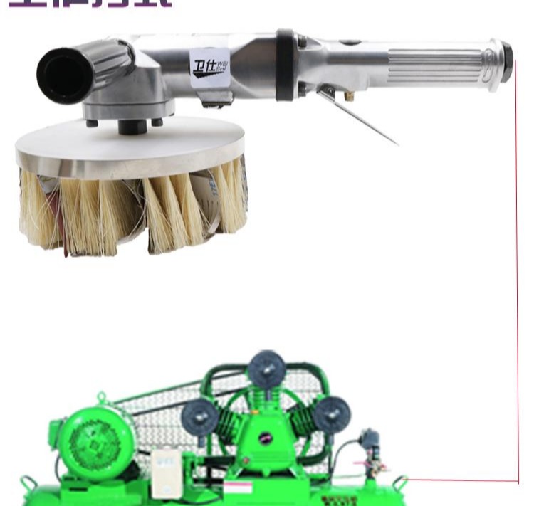 máy bơm khí nén mini Khí nén Hình Sander Cửa Máy mài Hình đánh bóng Máy Công cụ Chế biến gỗ Sơn Bàn chải Bàn chải mài mòn máy bơm hơi mini 12v
