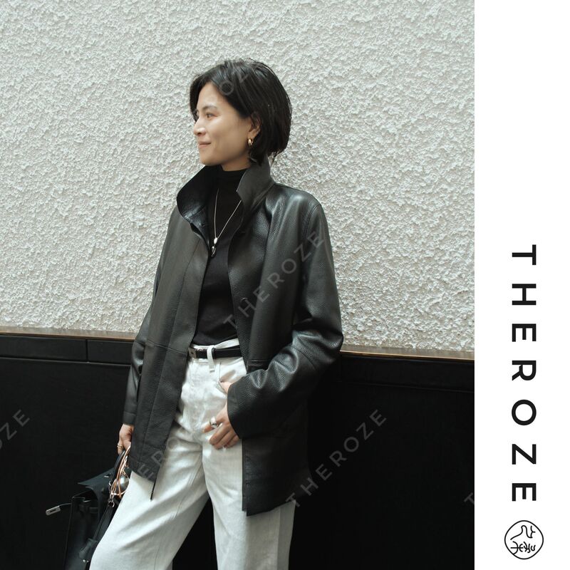 Zhirou【Interstellar Civilization】New Zealand Imported Full-Dyed Deerskin Leather Jacket with a Turn-Down Collar, Casual and Stylish Zhirou【Interstellar Civilization】New Zealand Imported Full-Dyed Deerskin Leather Jacket with a Turn-Down Collar, Casual and Stylish