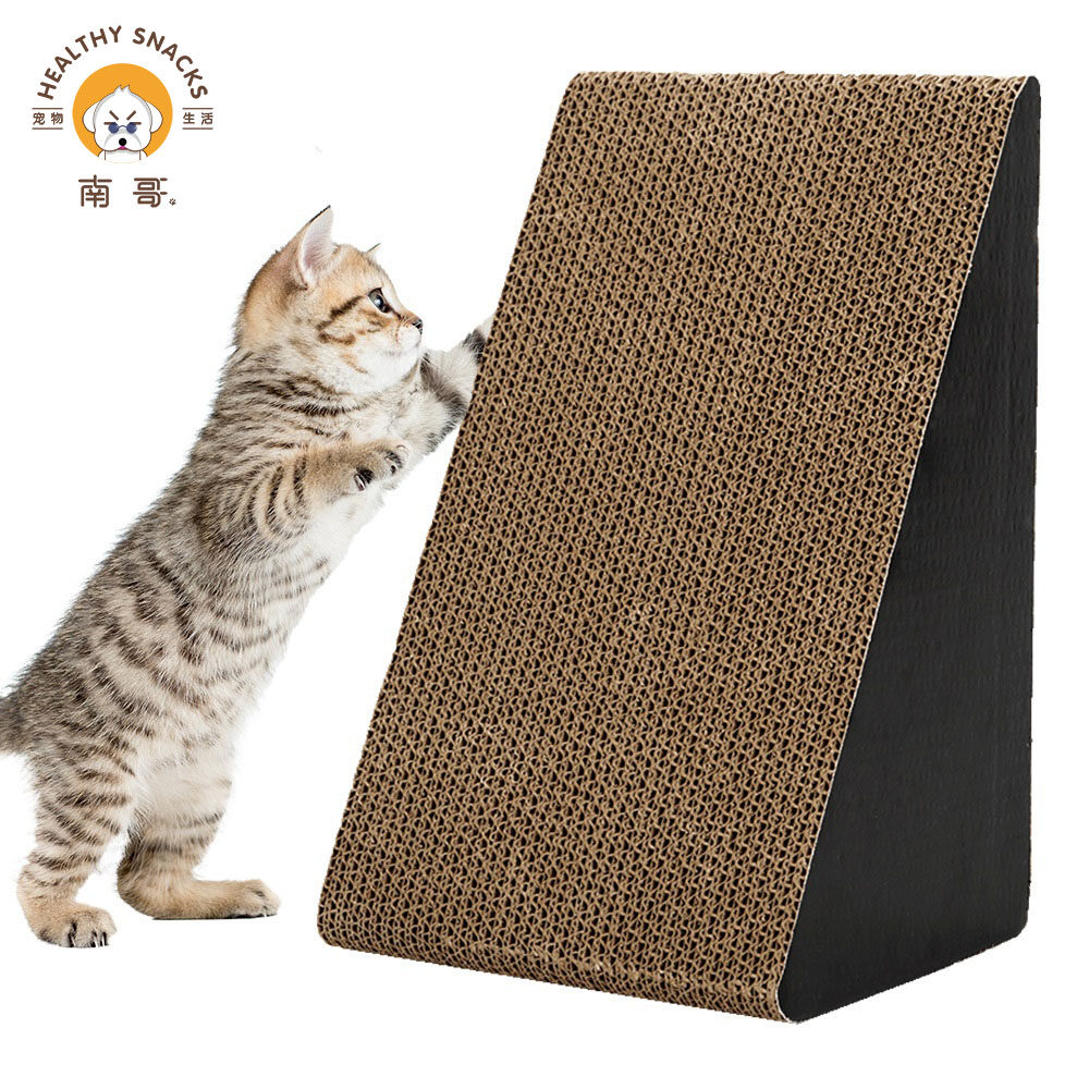 Cat scratching board claw grinder vertical scratching column corrugated paper nest wear-resistant anti-scratch sofa cat toy cat supplies cat claw board