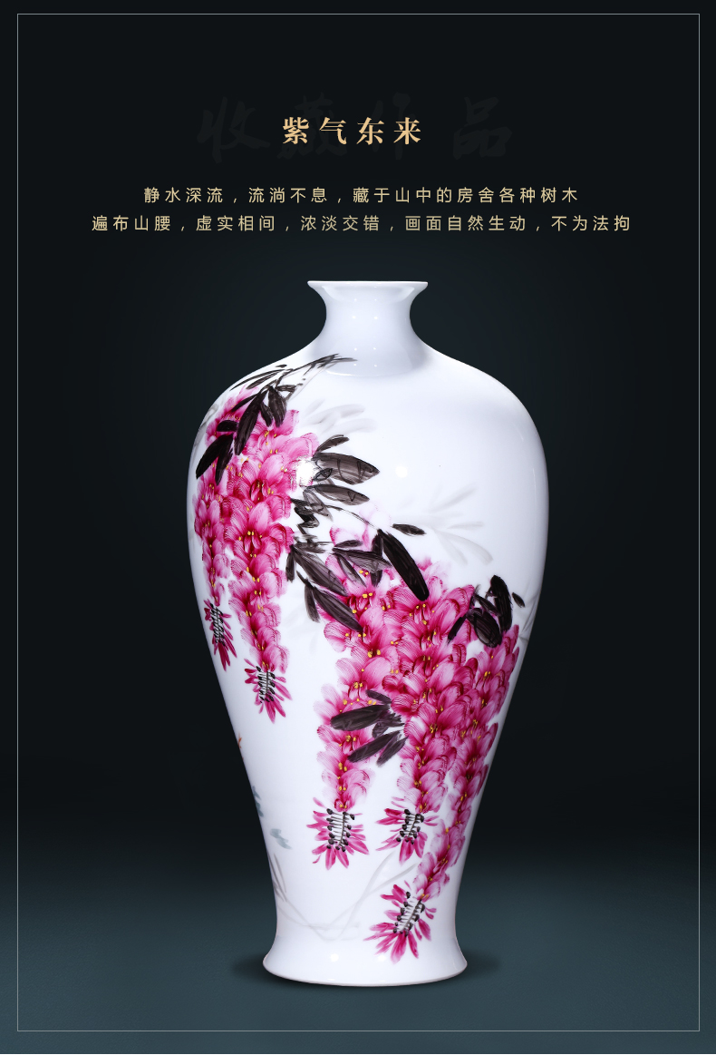 The Master of jingdezhen ceramics sabingga sukdun dergici jimbi hand - made vases, flower arranging, the sitting room TV ark, adornment furnishing articles