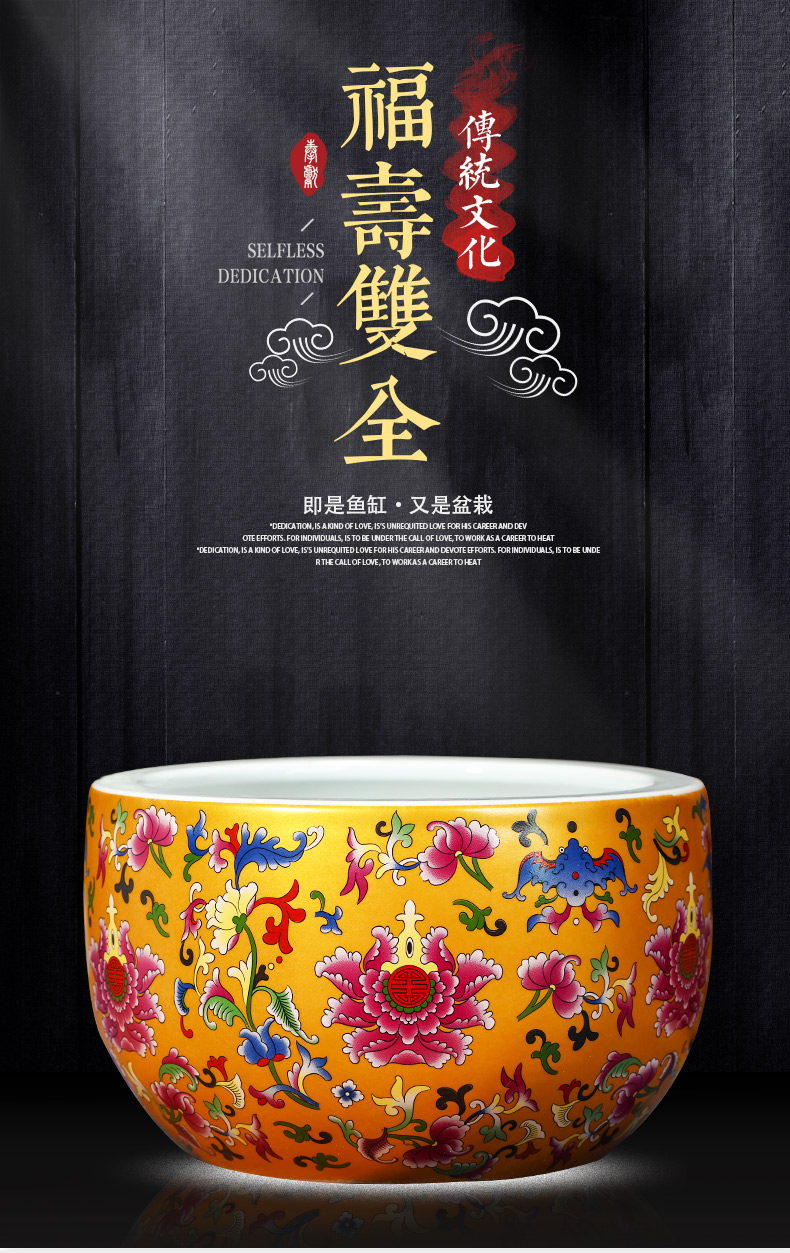 Cornucopia of TV ark, porch is decorated China feng shui plutus jingdezhen ceramics handicraft opening gifts