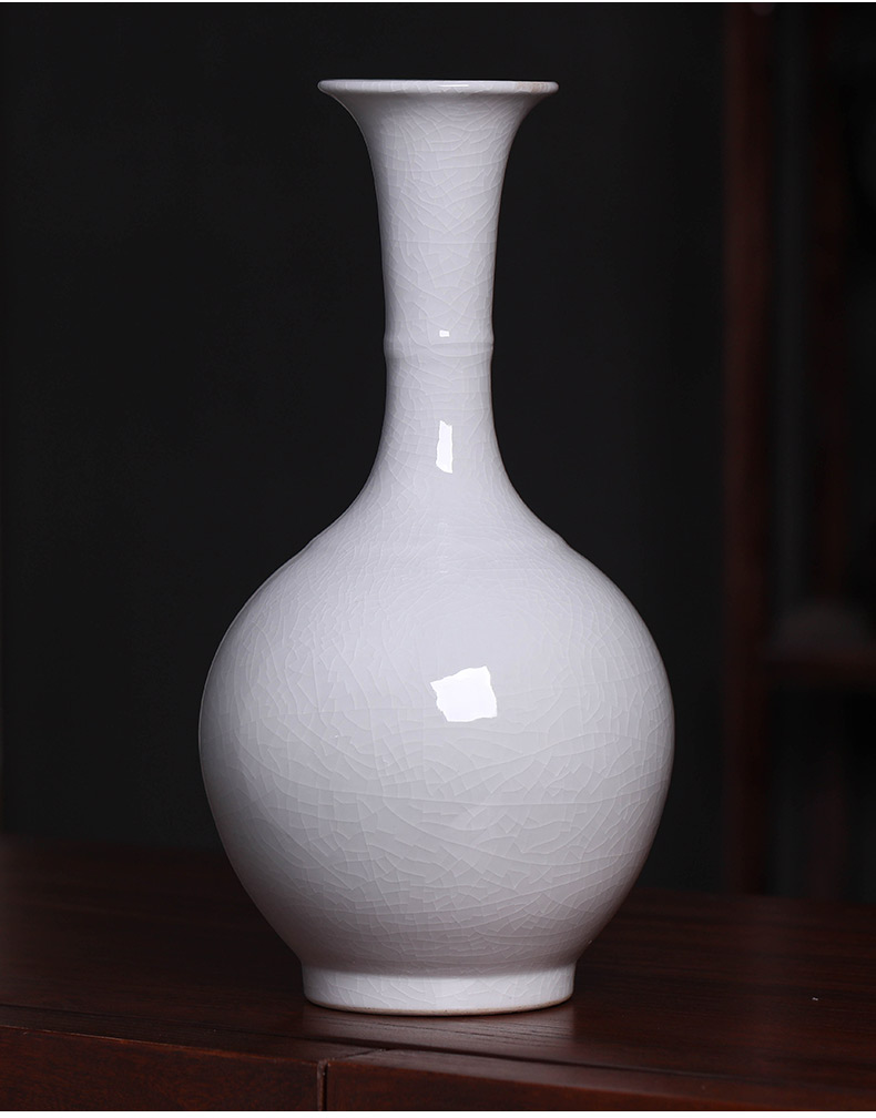 Jingdezhen ceramics archaize color glaze new Chinese style living room home wine ark, adornment porcelain vase furnishing articles