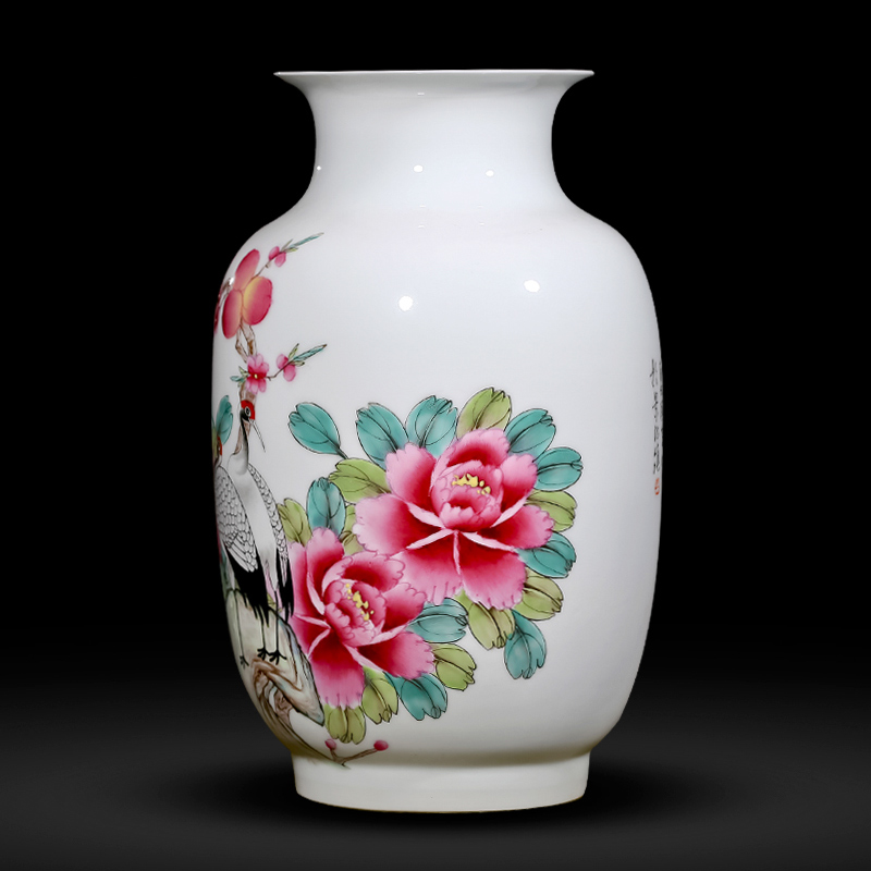 The Master of jingdezhen ceramics hand - made vases pastel idea gourd wine bottle of new Chinese style of the sitting room porch place gifts
