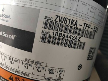 ZW72KA-TFP-542 ZW61KA-TFP-52E Original new air energy water heater Copeland Compressor P