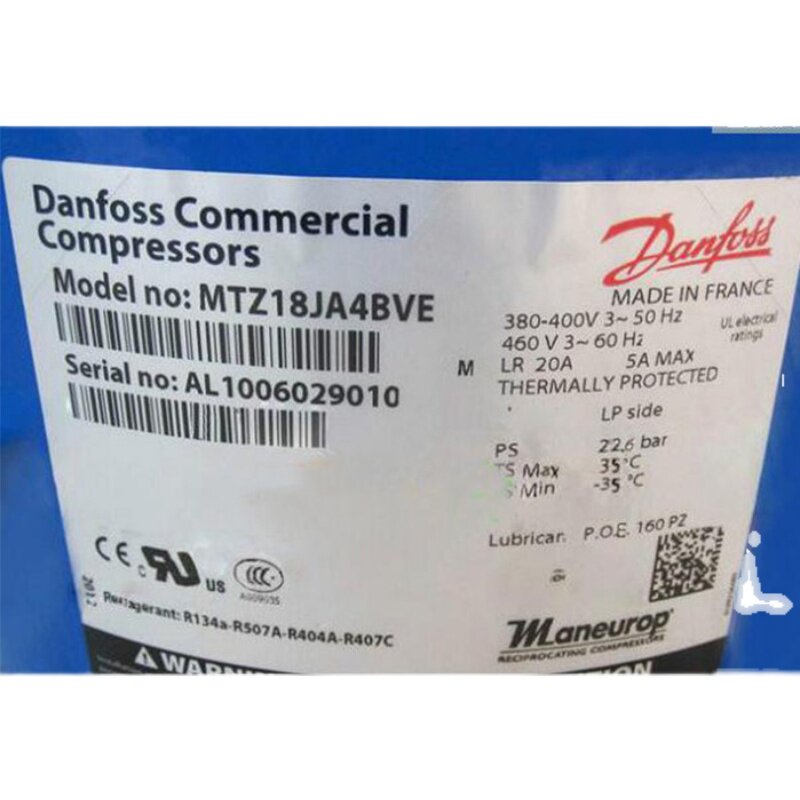 MT18JE4AVE MT18JE4AVE MTZ18JA4BVE brand new 1 5 Pickup Depot Danfos Compressors Beauty Mermarine-Taobao