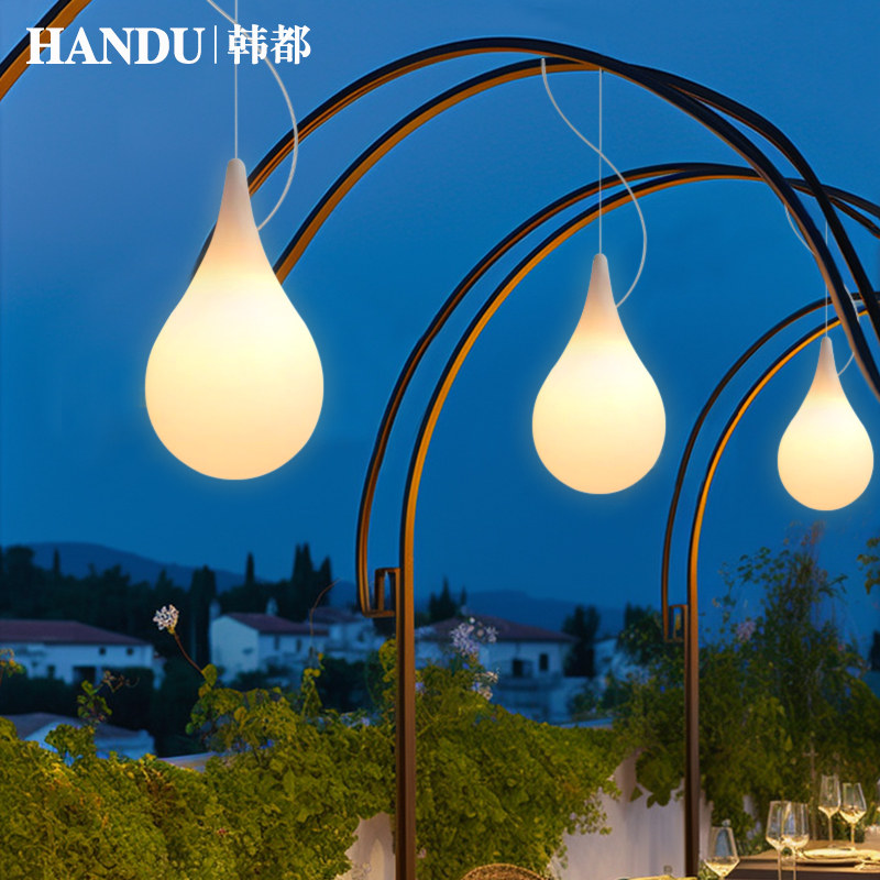 户外吊灯别墅庭院灯，如何点亮你的露台花园？-户外吊灯-淘宝好物网
