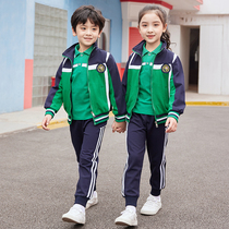 School uniform set class uniforms primary school uniforms spring and autumn clothing childrens new pants sports Korean style Shenzhen