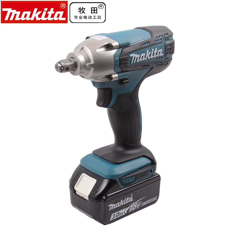Makita DTW190SFX1 rechargeable lithium battery impact wrench shelf worker scaffold bolt fastening power tool