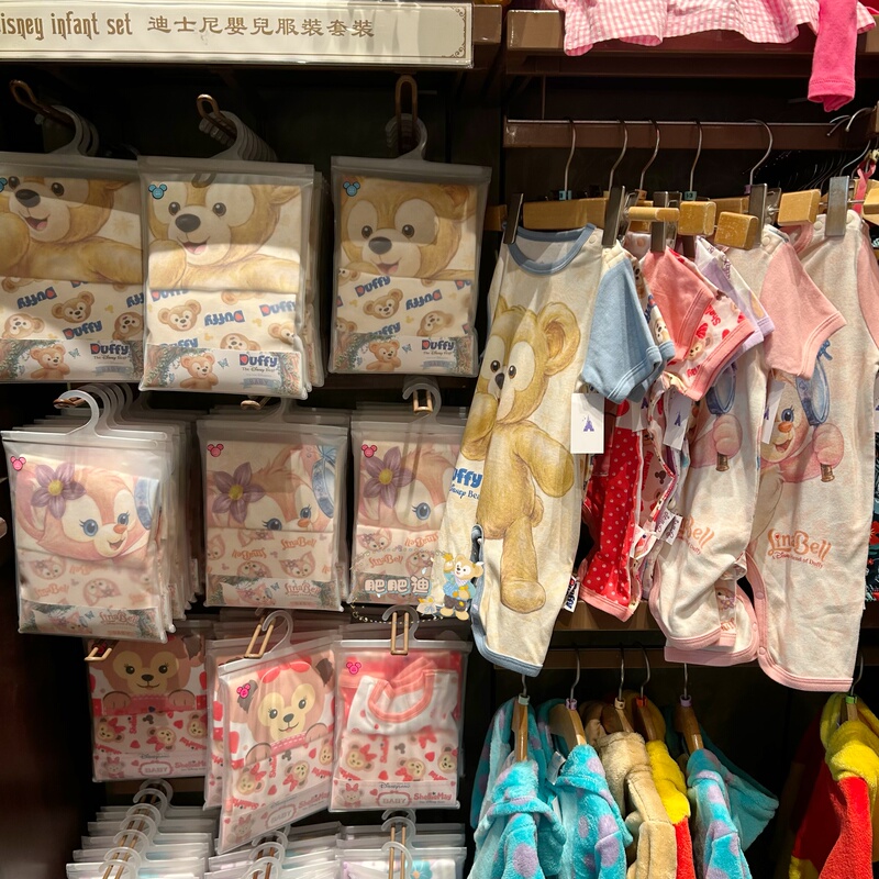 Hong Kong Disney Duffy and Linabell Baby Romper Stellalou and Shelliemay Crawling Outfit