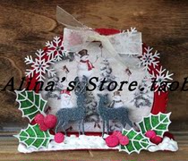 Cutting template DIY templating cutting die greeting card album Scrapbook Making tool Ball small deer