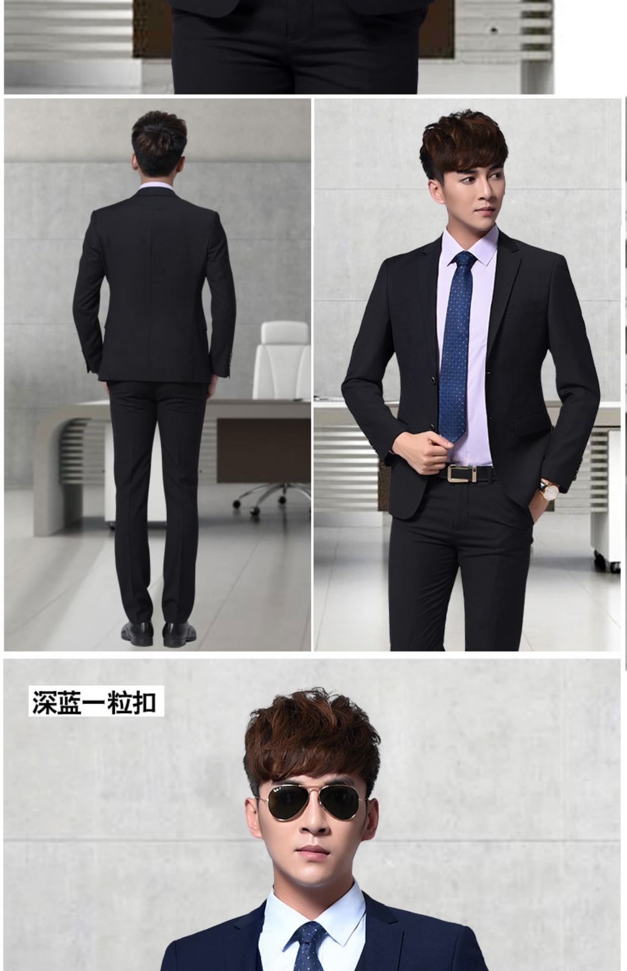 Bộ đồ vest nam ba mảnh chú rể chú rể chú rể Tây trang trí Hàn Quốc kinh doanh bình thường mặc chuyên nghiệp bộ vest nam