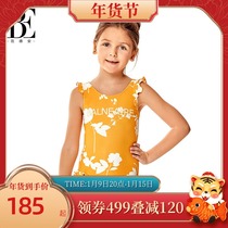 BE Van der Ann Childrens Triangle Swimsuit Girls Pretty Cute Sunscreen Anti-chlorine Swimming Training Childrens Swimsuit