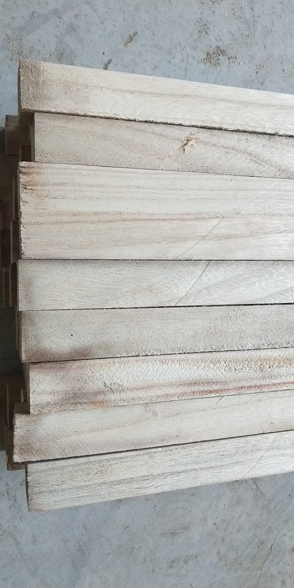 Tung Wood Strips Wood Strips Long Wooden Strips Flat Wood Strips Square Wood Strips Ice Cream Bar Ship Mold Skin Construction Model Materials