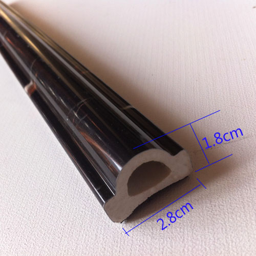 PVC decorative line door set window cover wrapping edge line background wall Press Side Line Factory Direct Selling 2 8 Semicircle