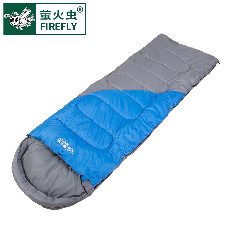 Firefly Sleeping Bag Adults Outdoor Camping Autumn Winter thickened Anti-chilling splicing single travel portable sepal-Taobao