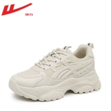 Warrior, летняя дышащая спортивная обувь на платформе, белая обувь для отдыха