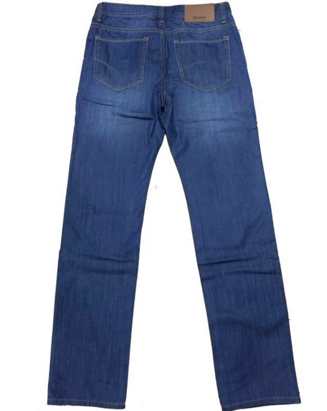 Quần denim nam tăng thẳng siêu mỏng chính hãng mùa hè mới quần jeans nam quần tây 152 quần mỏng - Quần jean