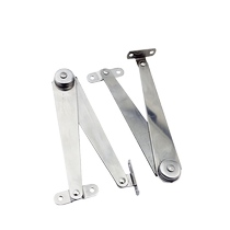 : 200 stainless steel two-fold support rod folding pull rod cabinet door support rod furniture pull rod movable support