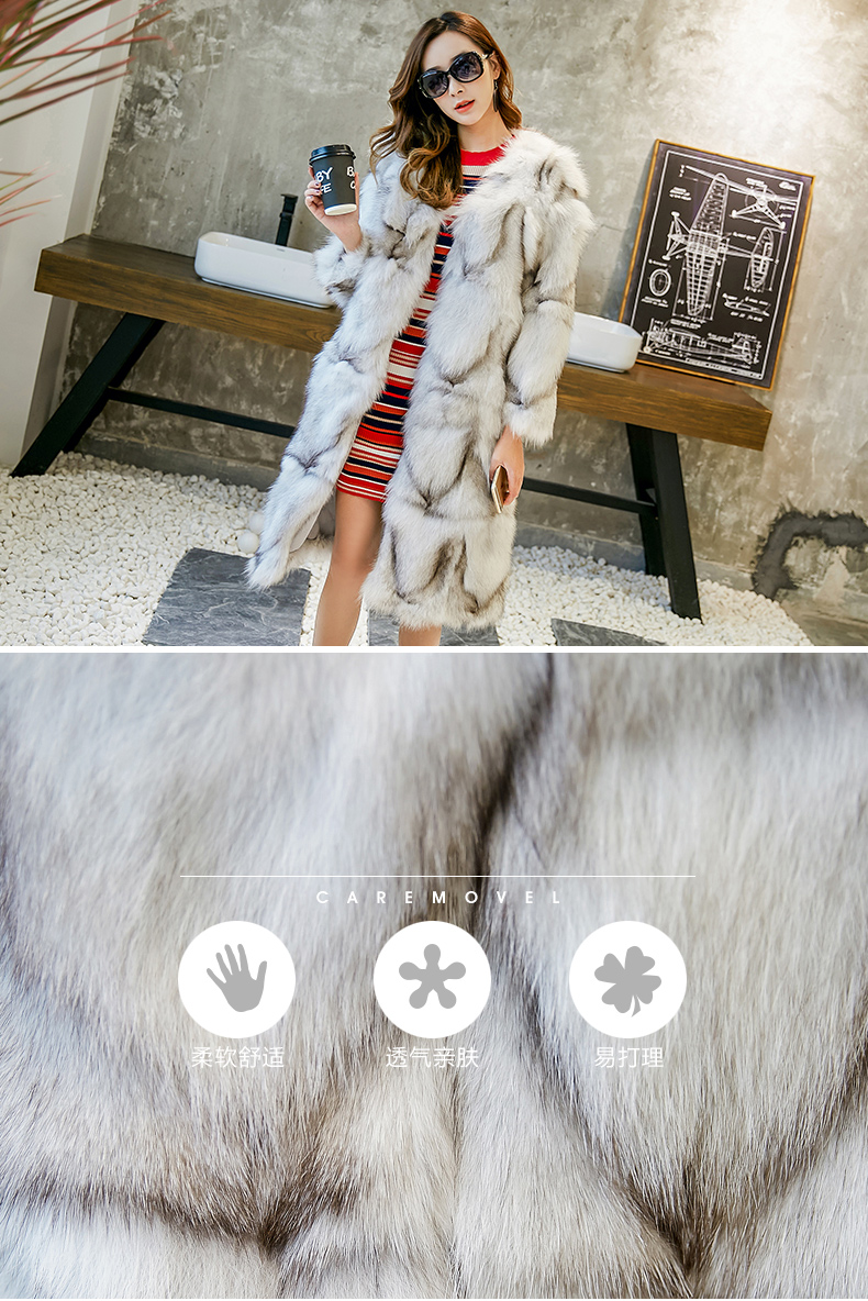 Manteau de fourrure femme CAREMOVEL     - Ref 3174268 Image 8