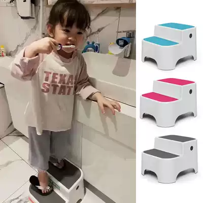 Lionbao children's foot stool non-slip stool washing step stool can sit on the foot stool multifunctional baby stool