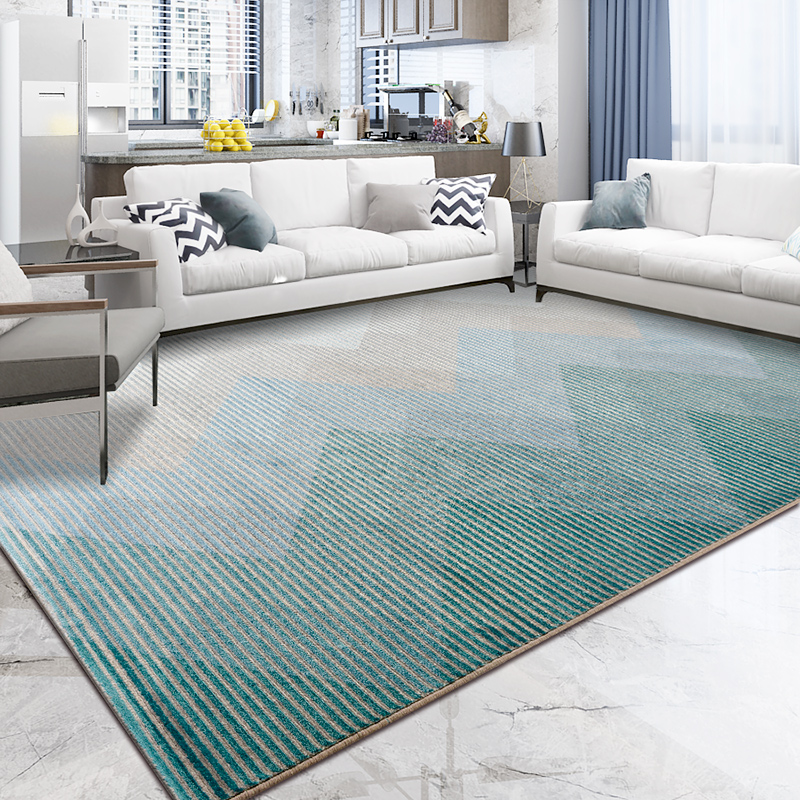 Nordic Wind Living Room Carpet Geometry 3d Solid Tea Table Blanket Brief Modern Bedroom Full Bunk Bed Edge Blanket Minimis