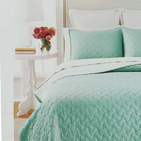 Bông quilting thêu đã được mát mẻ trong điều hòa không khí mùa hè là bông bông giường bìa bedspread bông vải mảnh - Trải giường ga giường cưới