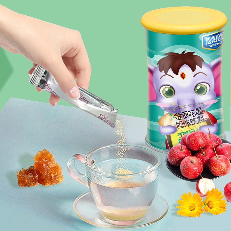 【慧恩】益生元金银花固体饮料22条