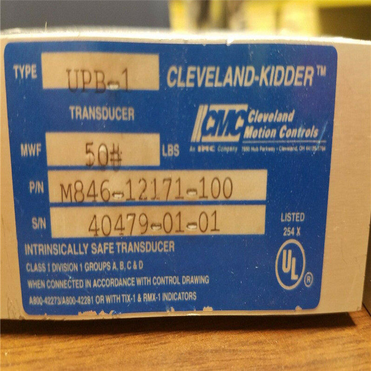 Cleveland Kidder tension sensor M846-12173-100