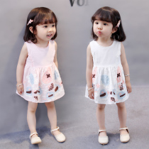 Girls Summer Dresses 3-year-old Female Baby Sundress 1 child Princess dress Summer baby skirt new style