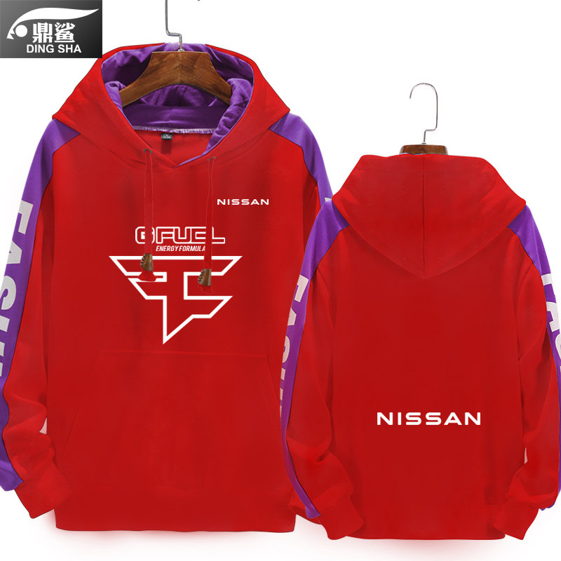 FAZE 战队队服 拼接连帽卫衣 图9