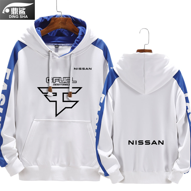 FAZE 战队队服 拼接连帽卫衣 图7
