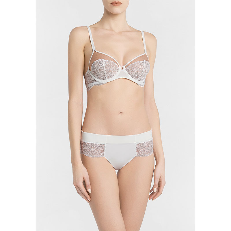 LA PERLA LADY UNDERWEAR BIANCA THIN High-end Extravagant Lace Lace PANTS SPRING