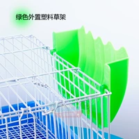 Внешняя пластиковая соломенная рама зеленый