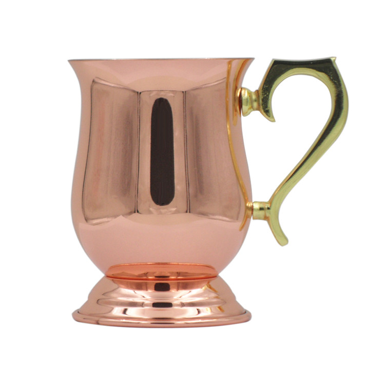 Japan-style imported copper cup Moscow Mule bronze wine glasses Moscow donkey cocktails Mark Cup