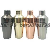 bar98 Stainless Steel 304 Japanese Tuhaohao Gold Shaker Three Section Sparter Snow Cup shaker410ml