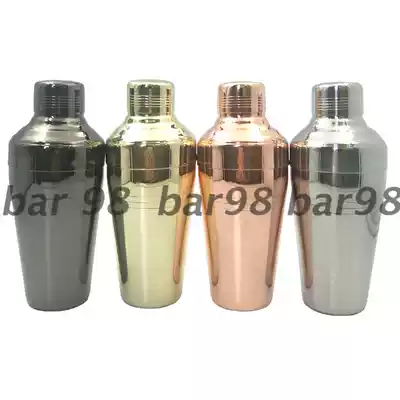 bar98 Stainless Steel 304 Japanese Tuhaohao Gold Shaker Three Section Sparter Snow Cup shaker410ml
