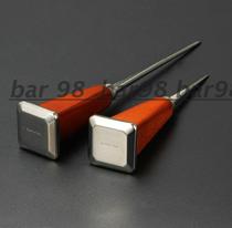 bar 98 stainless steel square handle short cone ice cone single fork halberd ice chisel ice pick