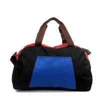 Lightweight simple short-distance small travel bag mens and womens canvas portable oblique luggage bag sports fitness bag