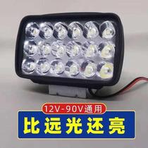 Electric vehicle LED lamp motorcycle lamp tricycle lamp external lamp modified lamp 12V-80V universal